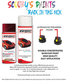 honda civic med red r75p 3 car aerosol spray paint with lacquer 1990 1992