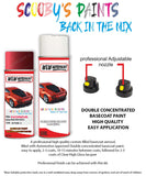 honda accord navajo red r70m car aerosol spray paint with lacquer 1990 1991