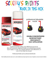 honda civic new burning red r505p car aerosol spray paint with lacquer 1998 2003