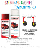 honda civic new burning red r505p car aerosol spray paint with lacquer 1998 2003