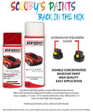 honda accord phoenix red r51 car aerosol spray paint with lacquer 1990 1997