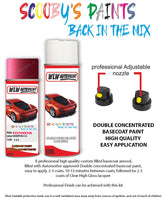 honda civic rasberry red 133 car aerosol spray paint with lacquer 1997 1997