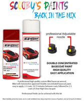 honda civic roma red r97 car aerosol spray paint with lacquer 1997 2000