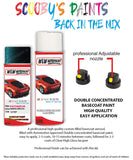 honda civic sherwood green g78p car aerosol spray paint with lacquer 1993 2005