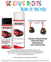 honda prelude starlight black nh592p car aerosol spray paint with lacquer 1996 2004