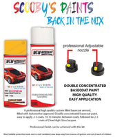honda civic sunlight yellow y56 car aerosol spray paint with lacquer 1999 2014