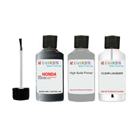 honda civic graphite code nh658p touch up paint 2002 2011 Primer undercoat anti rust protection