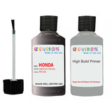 honda civic amethyst code location sticker rp23m touch up paint 1991 1997