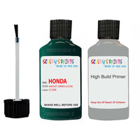honda concerto amulet green code location sticker g72m touch up paint 1991 1995