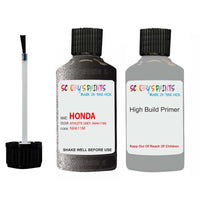 honda civic athlete grey code location sticker nh611m touch up paint 1997 2002