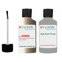 honda prelude cashmere silver code location sticker yr505m touch up paint 1993 2002