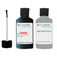 honda odyssey dark forest code location sticker g528p touch up paint 2006 2015