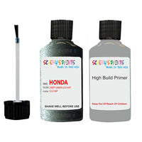 honda legend deep green code location sticker g516p touch up paint 2003 2008