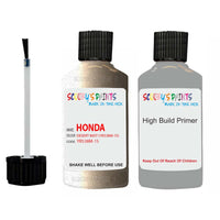 honda accord desert mist code location sticker yr538m 15 touch up paint 2003 2008