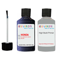 honda civic dk amethyst code location sticker pb74p touch up paint 1996 2002