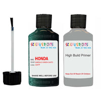 honda accord emerald green code location sticker g87p touch up paint 2002 2010