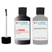honda freed glamorous mauve code location sticker rp47p touch up paint 2013 2017