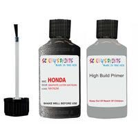 honda legend graphite luster code location sticker nh782m touch up paint 2010 2015