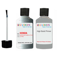 honda accord grayish blue green code location sticker g77m 3 touch up paint 1994 1999