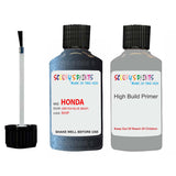 honda accord greyish blue code location sticker b69p touch up paint 1994 1998