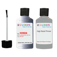 honda civic lavender mist code location sticker pb77m touch up paint 2000 2004