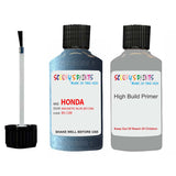 honda civic magnetic blue code location sticker b512m touch up paint 2001 2005