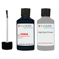 honda civic midnight blue code location sticker b94 touch up paint 1998 2003
