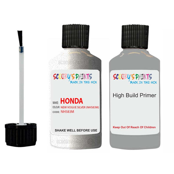 honda accord new vogue silver code nh583m touch up paint 1995 2003 Scratch Stone Chip Repair 