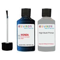 honda accord pacific blue code location sticker b68p touch up paint 1994 1999