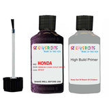 honda stepwagon premium cosmic violet code location sticker rp45p touch up paint 2012 2013