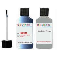 honda civic purplish blue code location sticker pb79m touch up paint 2003 2008