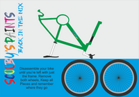 Bike Bicycles Paint Touch Up RAL6001 Green Spray Paint