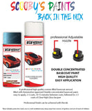 hyundai santa fe blue spirit yu6 car aerosol spray paint with lacquer 2011 2016