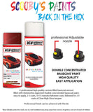 hyundai elantra ember red nd car aerosol spray paint with lacquer 2007 2010