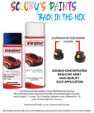 hyundai elantra new indigo blue y3u car aerosol spray paint with lacquer 2010 2014