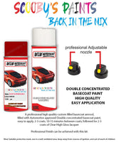 hyundai i30 shine red ja car aerosol spray paint with lacquer 2006 2012