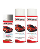 hyundai elantra bright silver bx car aerosol spray paint with lacquer 1997 2014 With primer anti rust undercoat protection