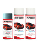 hyundai santa fe ceramic blue su8 car aerosol spray paint with lacquer 2017 2019 With primer anti rust undercoat protection