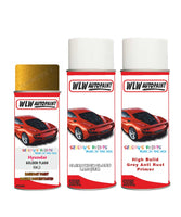 hyundai elantra golden flash rk2 car aerosol spray paint with lacquer 2019 2019 With primer anti rust undercoat protection