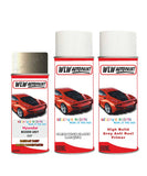 hyundai i30 modern grey mp car aerosol spray paint with lacquer 2000 2012 With primer anti rust undercoat protection