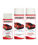 hyundai i30 polar white pyw car aerosol spray paint with lacquer 2015 2019 With primer anti rust undercoat protection