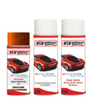 hyundai accent tango orange red n8 car aerosol spray paint with lacquer 2005 2011 With primer anti rust undercoat protection
