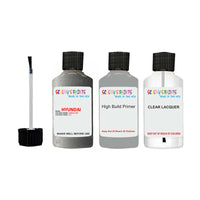 hyundai santa fe harbor gray code p3g touch up paint 2010 2014 Primer undercoat anti rust protection