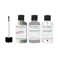 hyundai santa fe new blue grey code z3s touch up paint 2010 2014 Primer undercoat anti rust protection