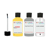 hyundai sonata tweety yellow code vv touch up paint 1999 2008 Primer undercoat anti rust protection