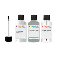 hyundai santa fe white cream code ww2 touch up paint 2018 2020 Primer undercoat anti rust protection
