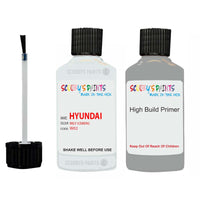 hyundai sonata bely iceberg code location sticker w02 touch up paint 2006 2008