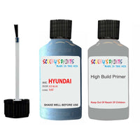 hyundai sonata ice blue code location sticker xaf touch up paint 2010 2015