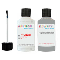 hyundai elantra white pearl code location sticker jr tw3 touch up paint 2009 2020