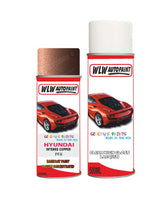 hyundai i30 intense copper pf8 car aerosol spray paint with lacquer 2016 2018Body repair basecoat dent colour